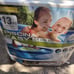 Intex 13ftx33in self inflatable pool wit