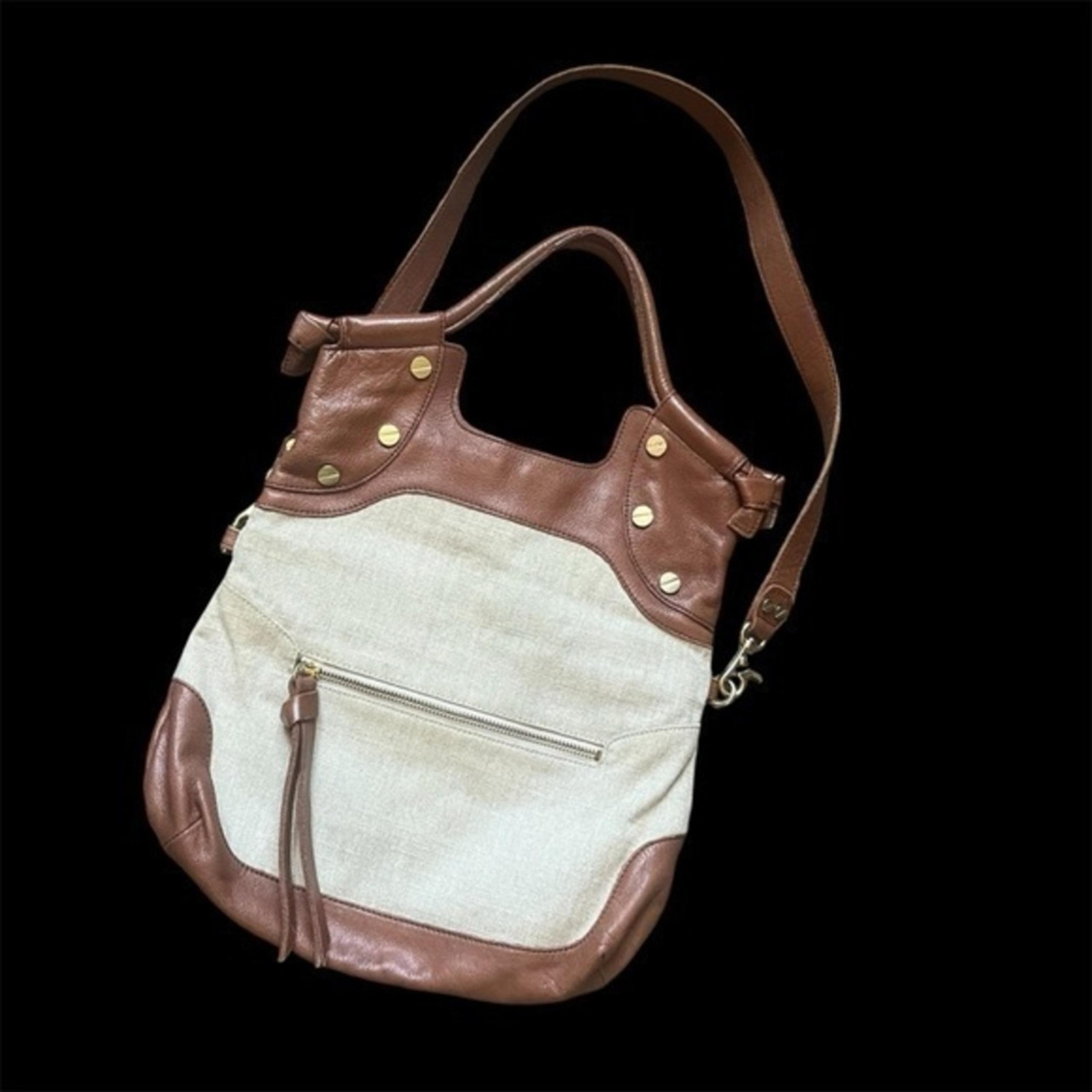 Foley + Corinna brown leather satchel purse