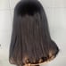New 18inch Black Remy Human Hair Wig with Chinese Bangs