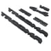 6PCS 2016-2023 Emblem Overlays For Tacoma SR5 4x4 V6 Tailgate&Door Badge Cover