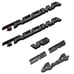 6PCS 2016-2023 Emblem Overlays For Tacoma SR5 4x4 V6 Tailgate&Door Badge Cover
