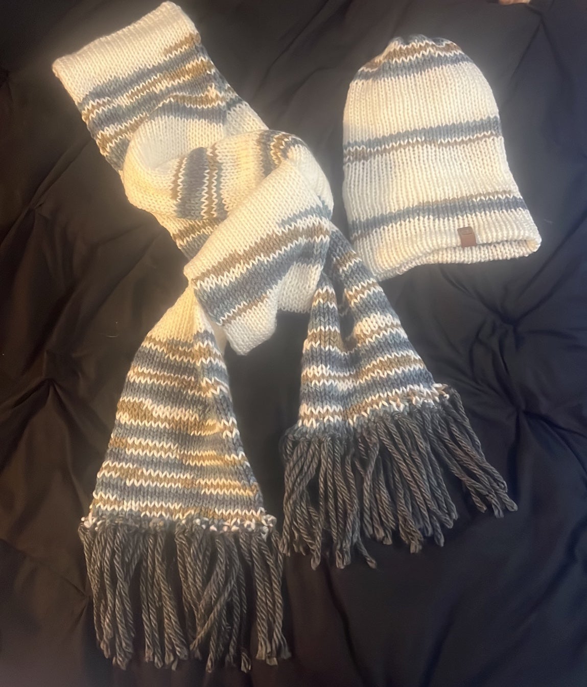 Winter hat and scarf set *handmade*