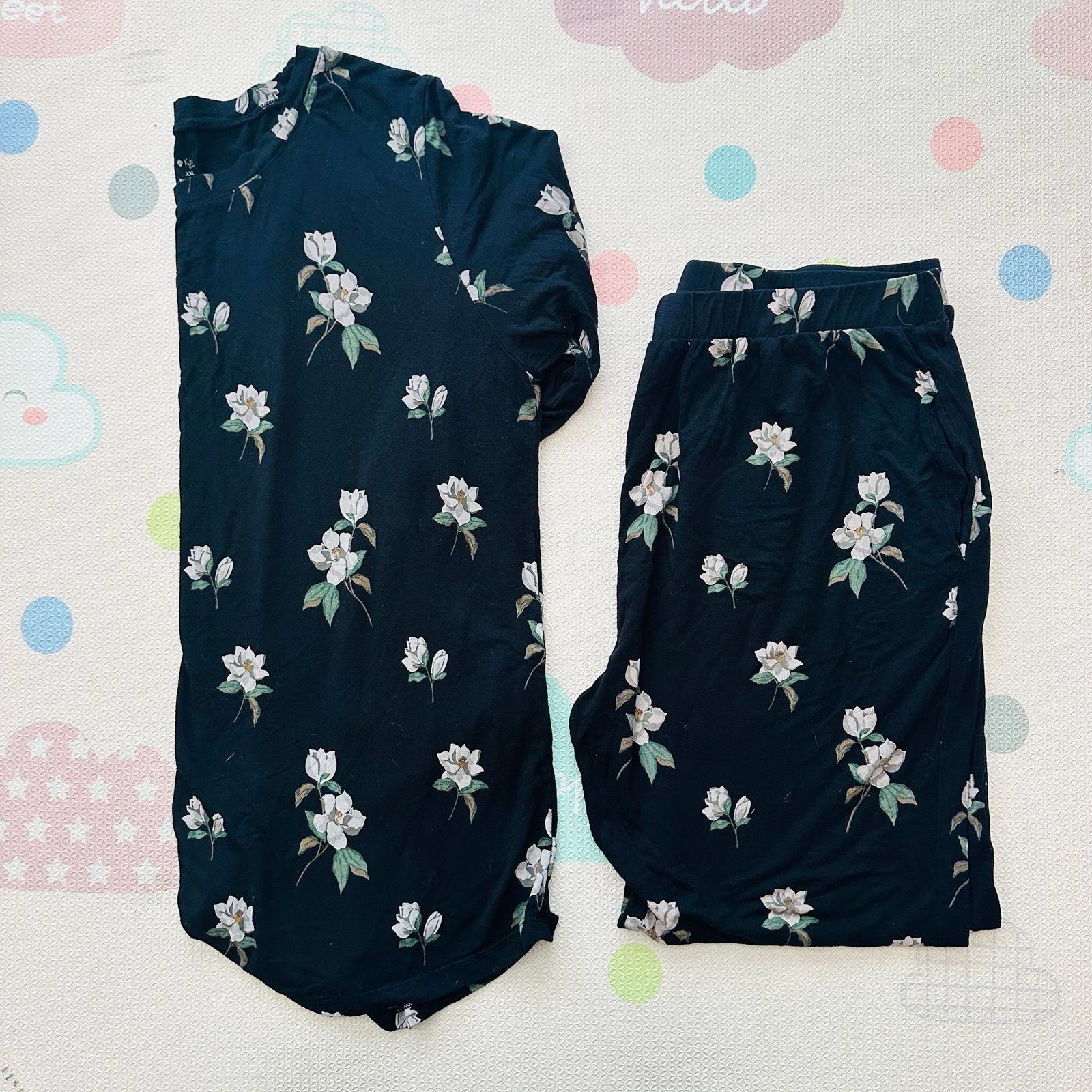 Kyte Baby Midnight Magnolia Adult Pjs
