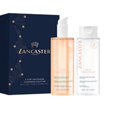 Lancaster Monaco Rose Water Face 2-Step Cleanser & Toner Dry Skin 13.5 Oz New