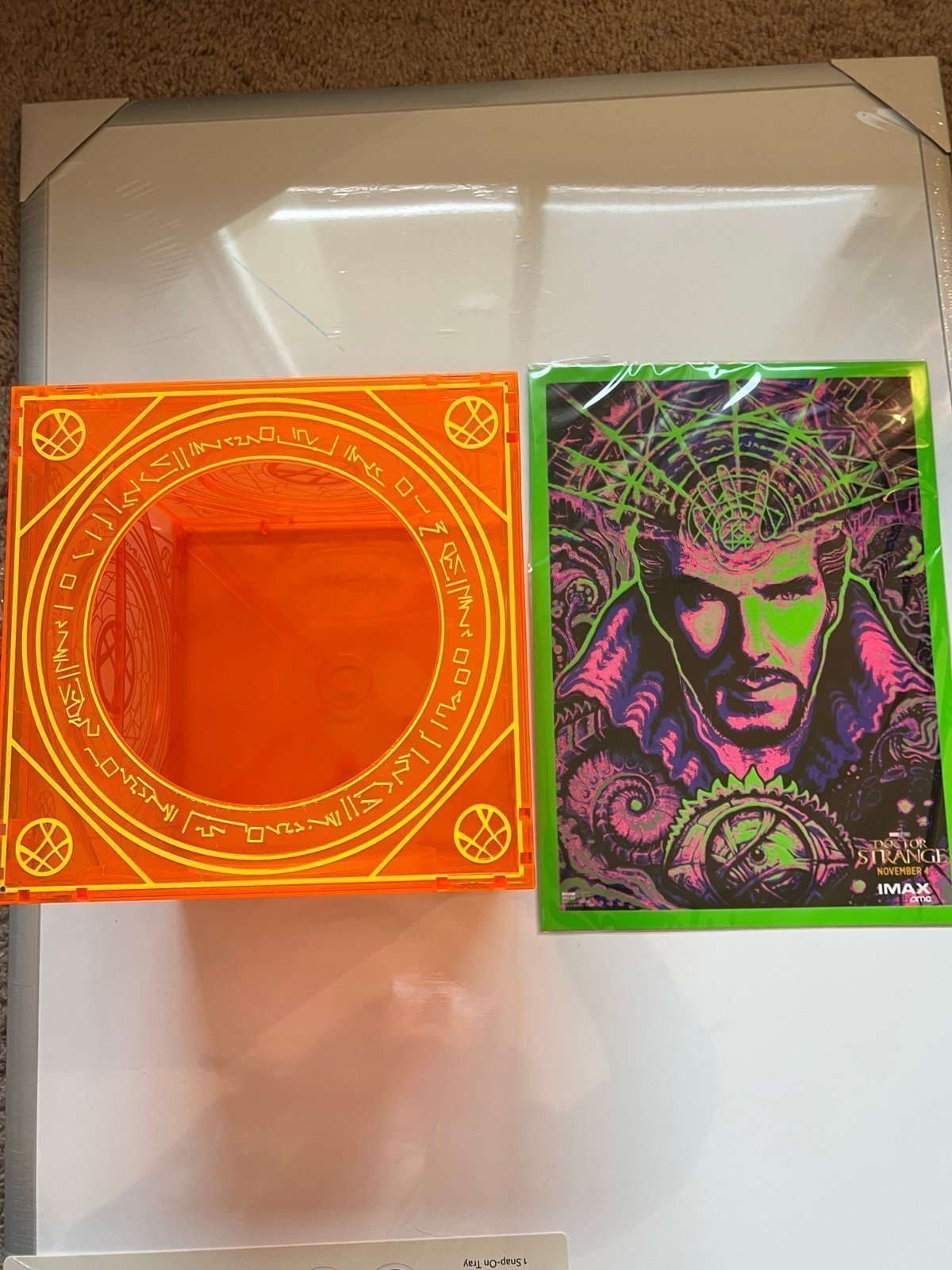 Doctor Strange - AMC RARE 2022 promo popcorn vessel and poster!