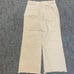 Derek Lam 10 Crosby Bristol Wide Culotte Button Crop Khaki Pant Sz 8