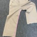 Derek Lam 10 Crosby Bristol Wide Culotte Button Crop Khaki Pant Sz 8