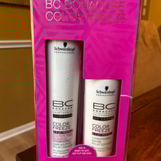 Schwarzkopf BC Bonacure color freeze shampoo and conditioner