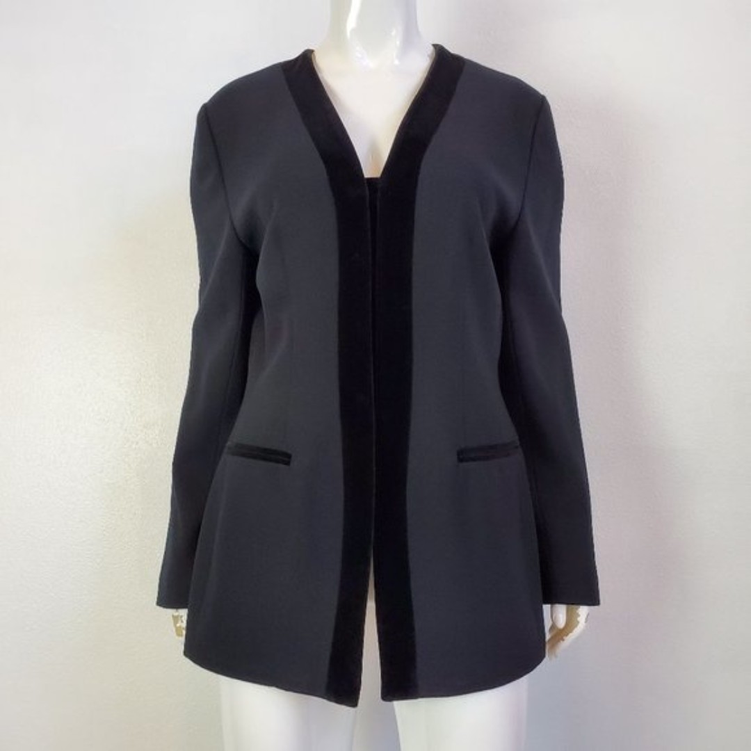 Vintage 80's Black Blazer