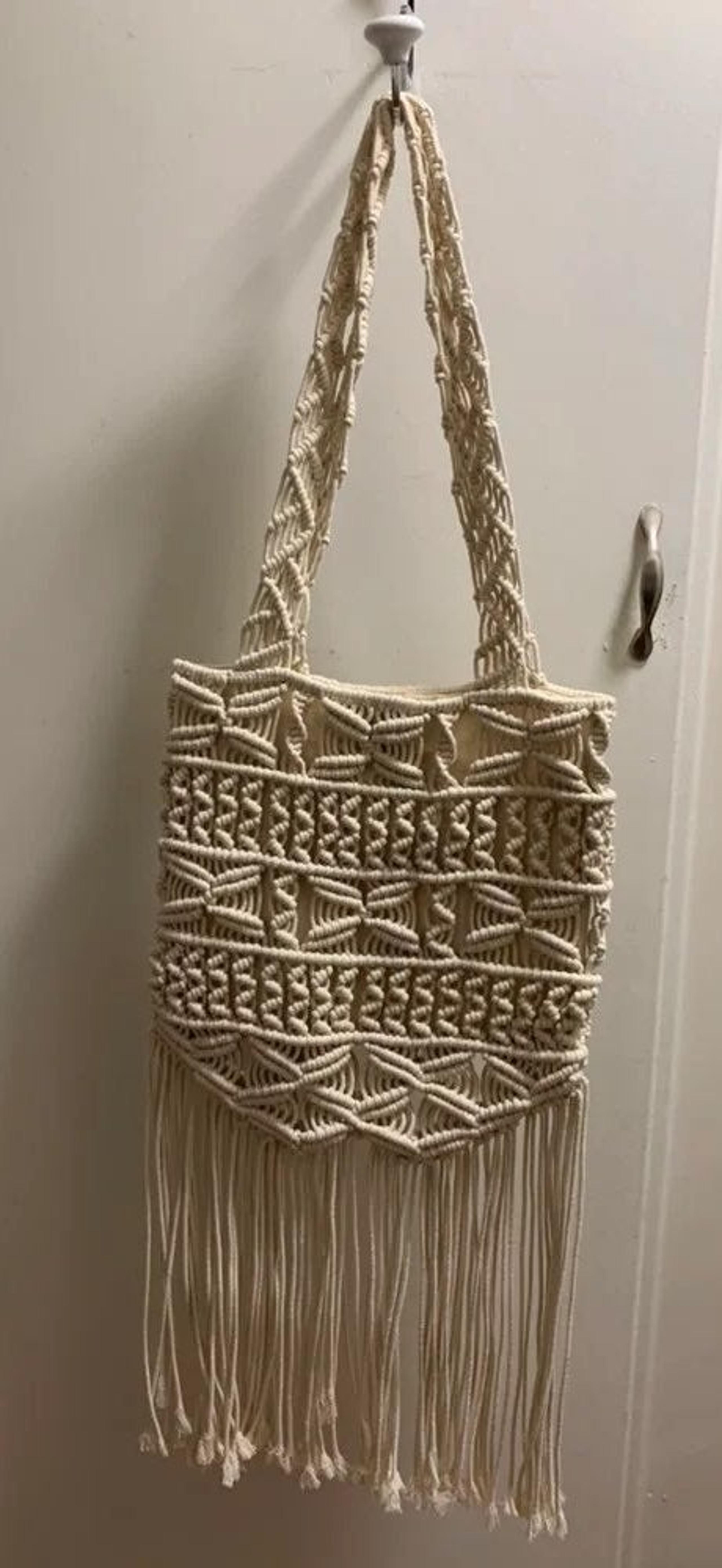 Mossimo Crochet Macramé Fringe Purse Bag - Mossimo Supply Co.