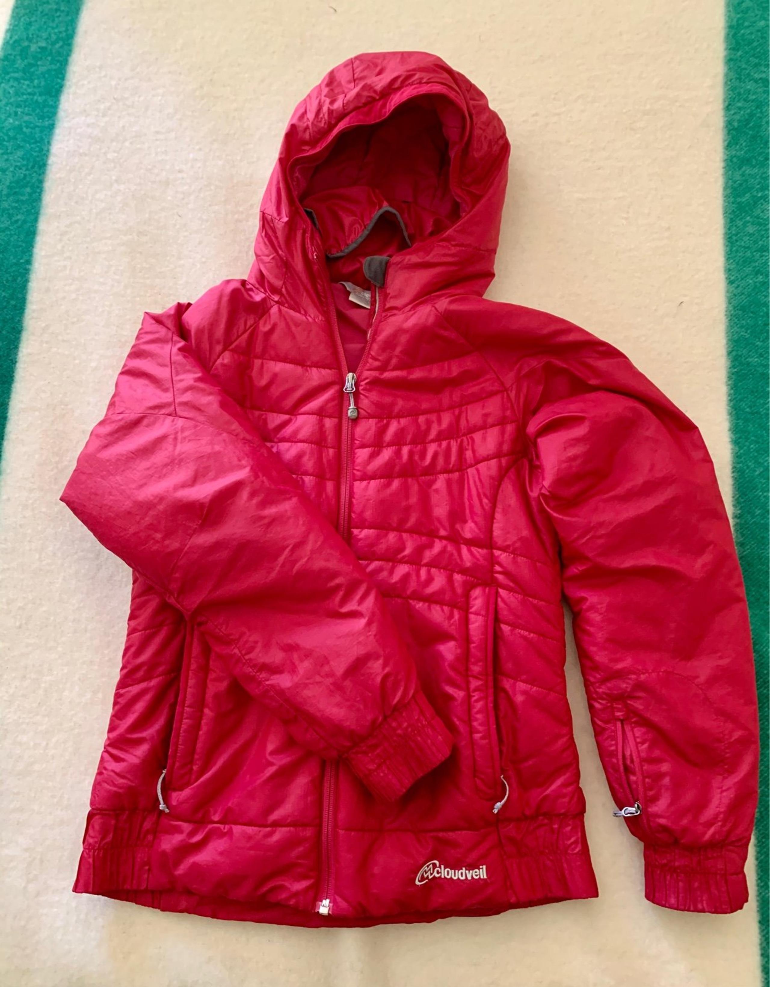 Cloudveil Women’s Medium Raspberry Puffy Jacket