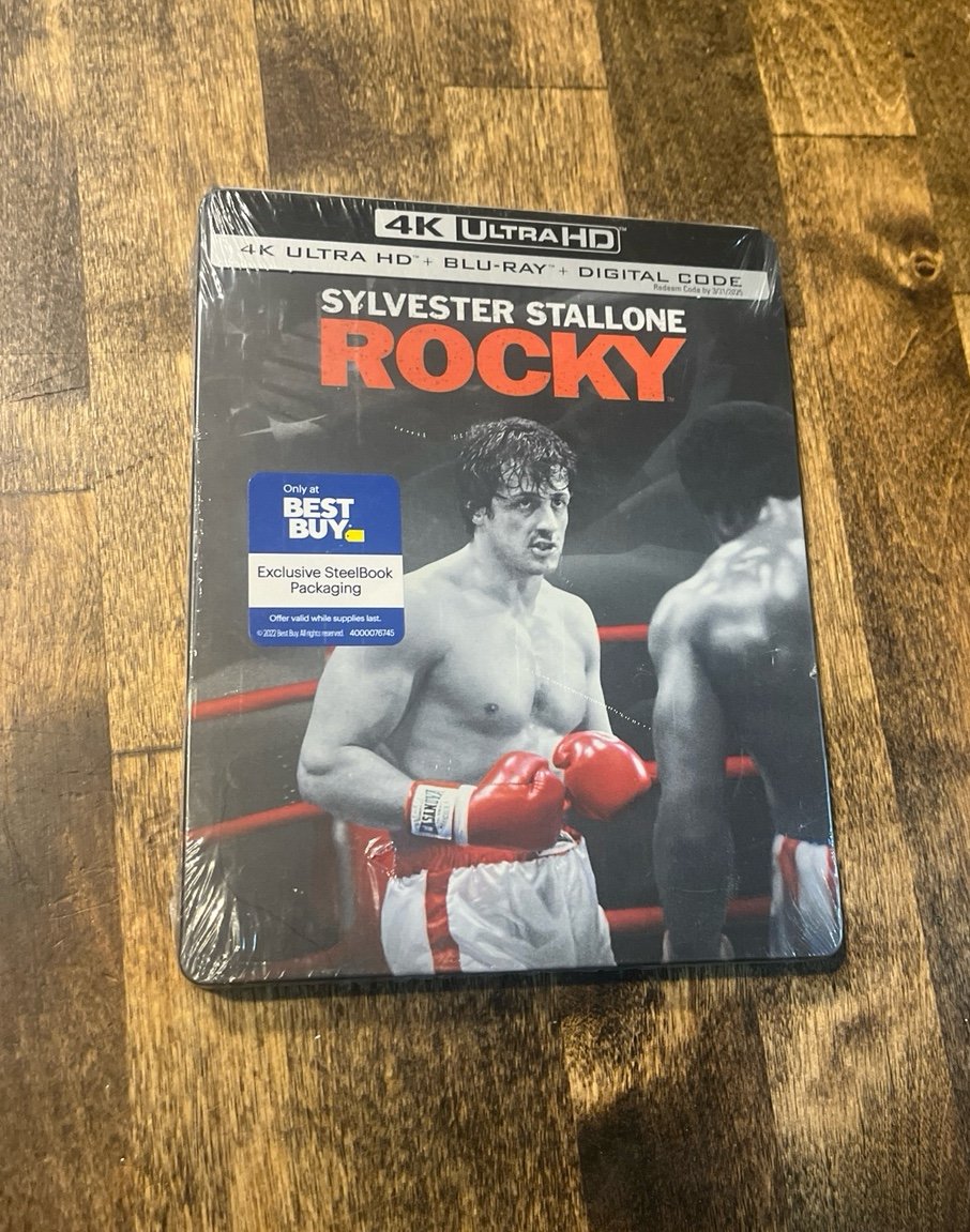 ROCKY Steelbook (4K + Blu-ray + Digital) {OOP}