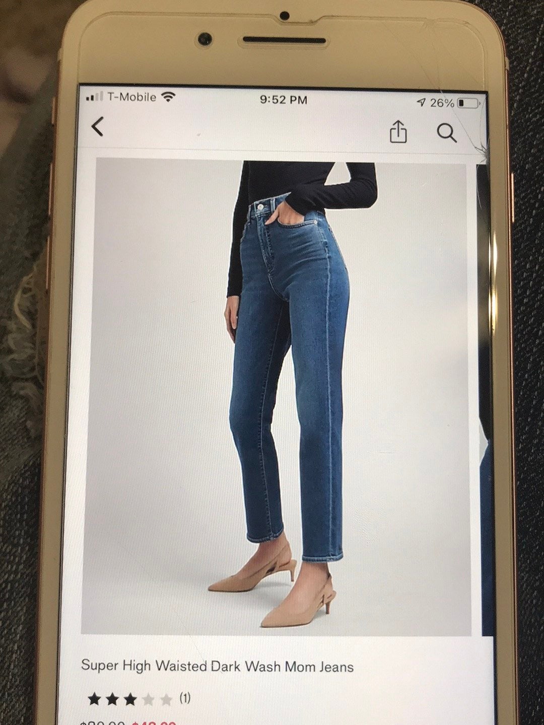 Express mom jeans