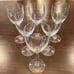 Pier 1 Tulip Stem Crystal Water/Wine Glasses