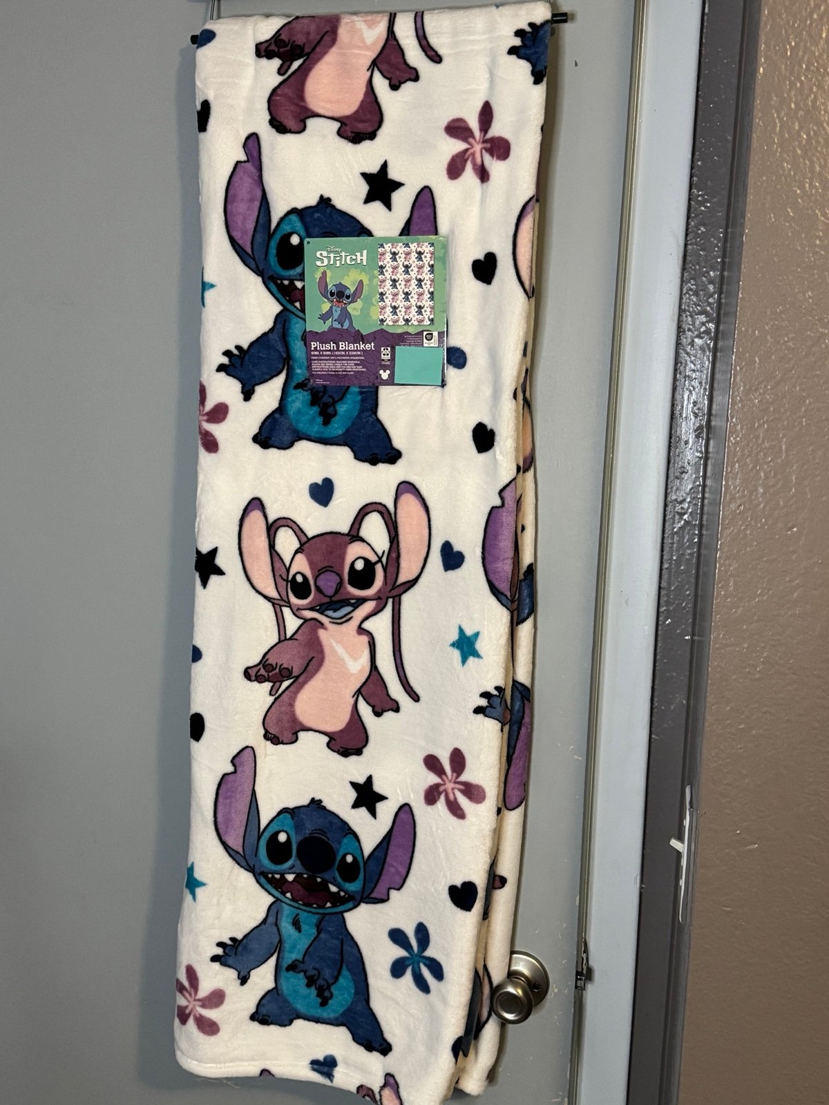 Stitch & Angel Twin Size Boanket