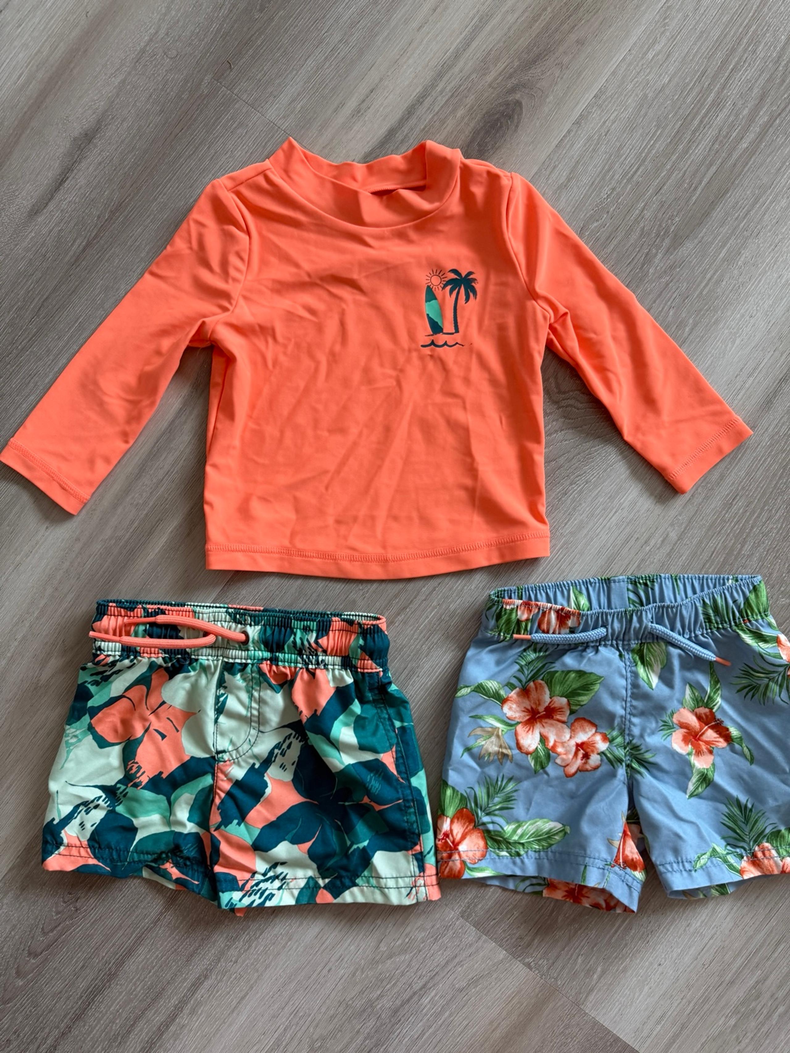 Baby boy swim set 9-12 months