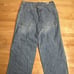Vintage Levis Dry Goods Jeans Two Horse Brand Ultra Baggy Fit Light Wash Skater