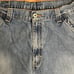 Vintage Levis Dry Goods Jeans Two Horse Brand Ultra Baggy Fit Light Wash Skater