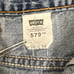 Vintage Levis Dry Goods Jeans Two Horse Brand Ultra Baggy Fit Light Wash Skater