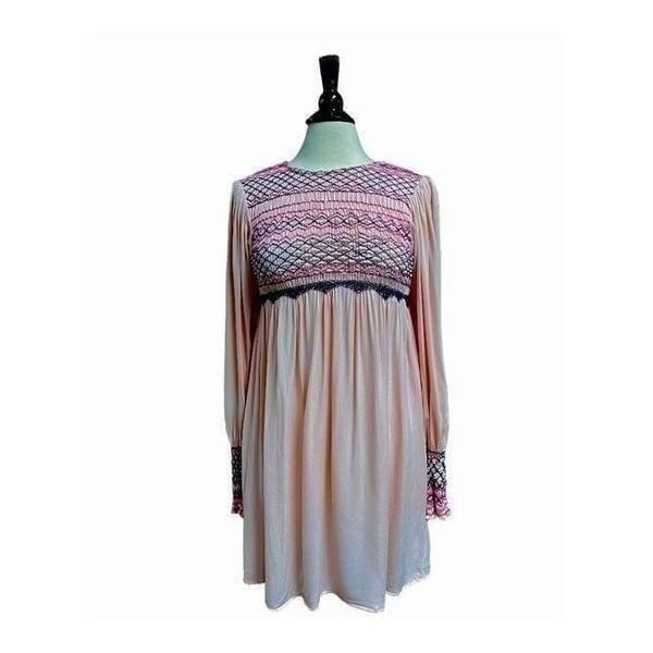 Free People Late Night Smocked Dress Size Small