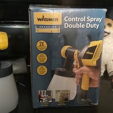 Wagner exterior control sprayer double duty new see pictures for details