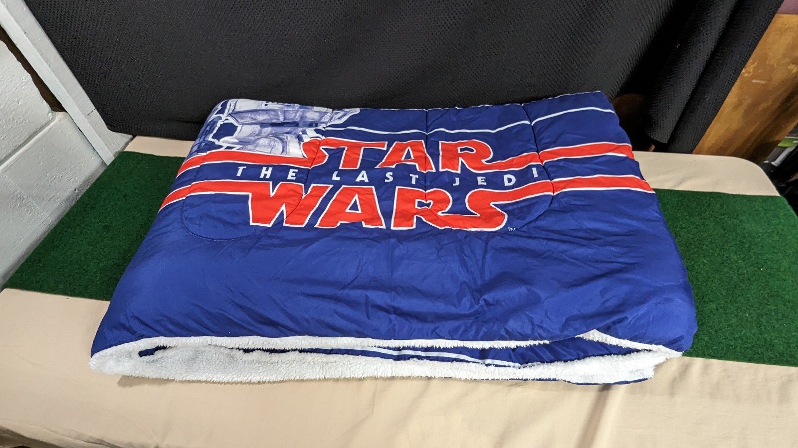 Star Wars Plush Blanket The Last Jedi Cover Disney Lucas Film