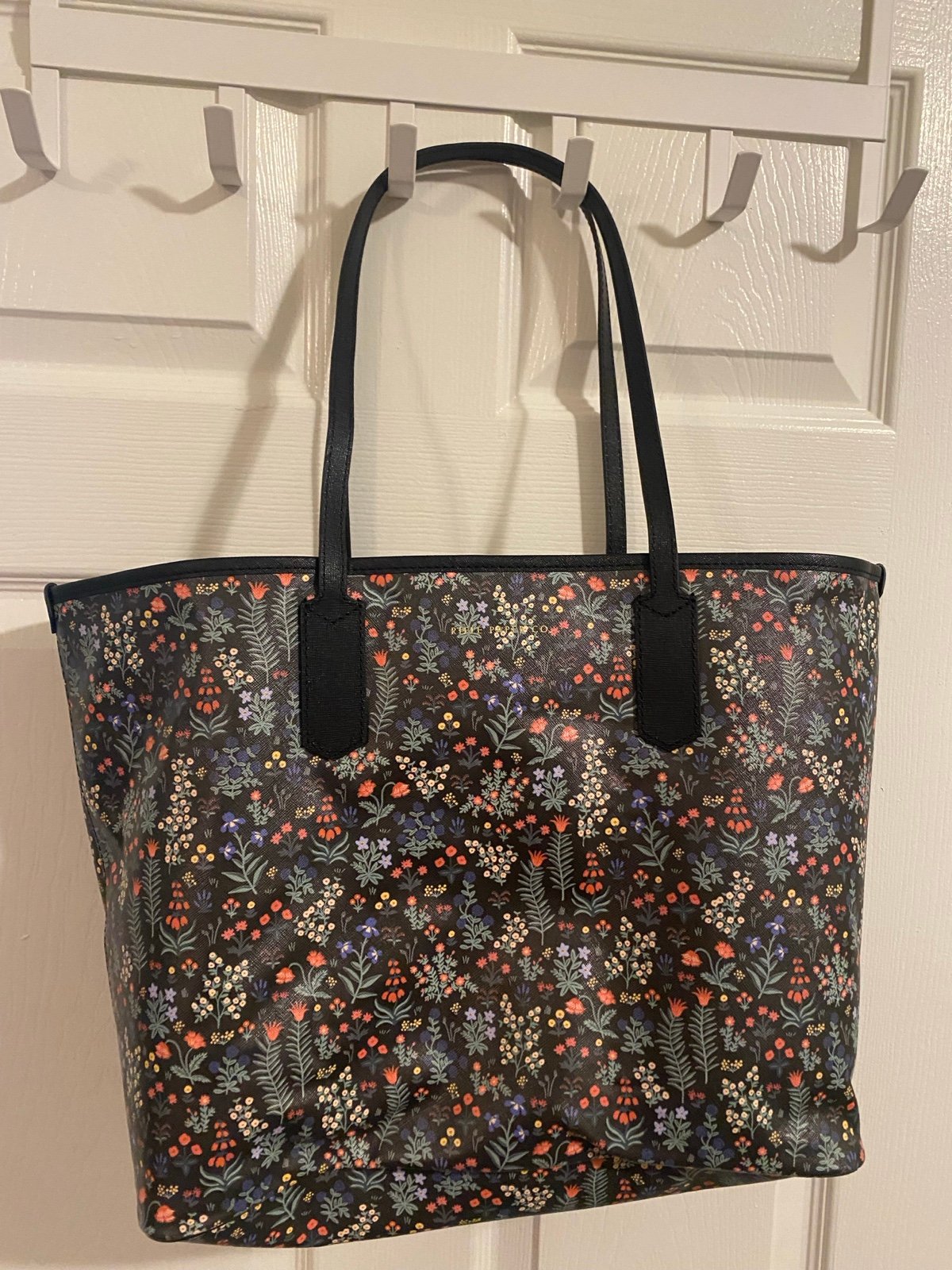 rifle paper co large floral bag