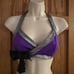 THE LINE UP Pro Cheer Dance NFL NHL NBA Audition Costume Set Purple Black SA