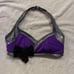 THE LINE UP Pro Cheer Dance NFL NHL NBA Audition Costume Set Purple Black SA