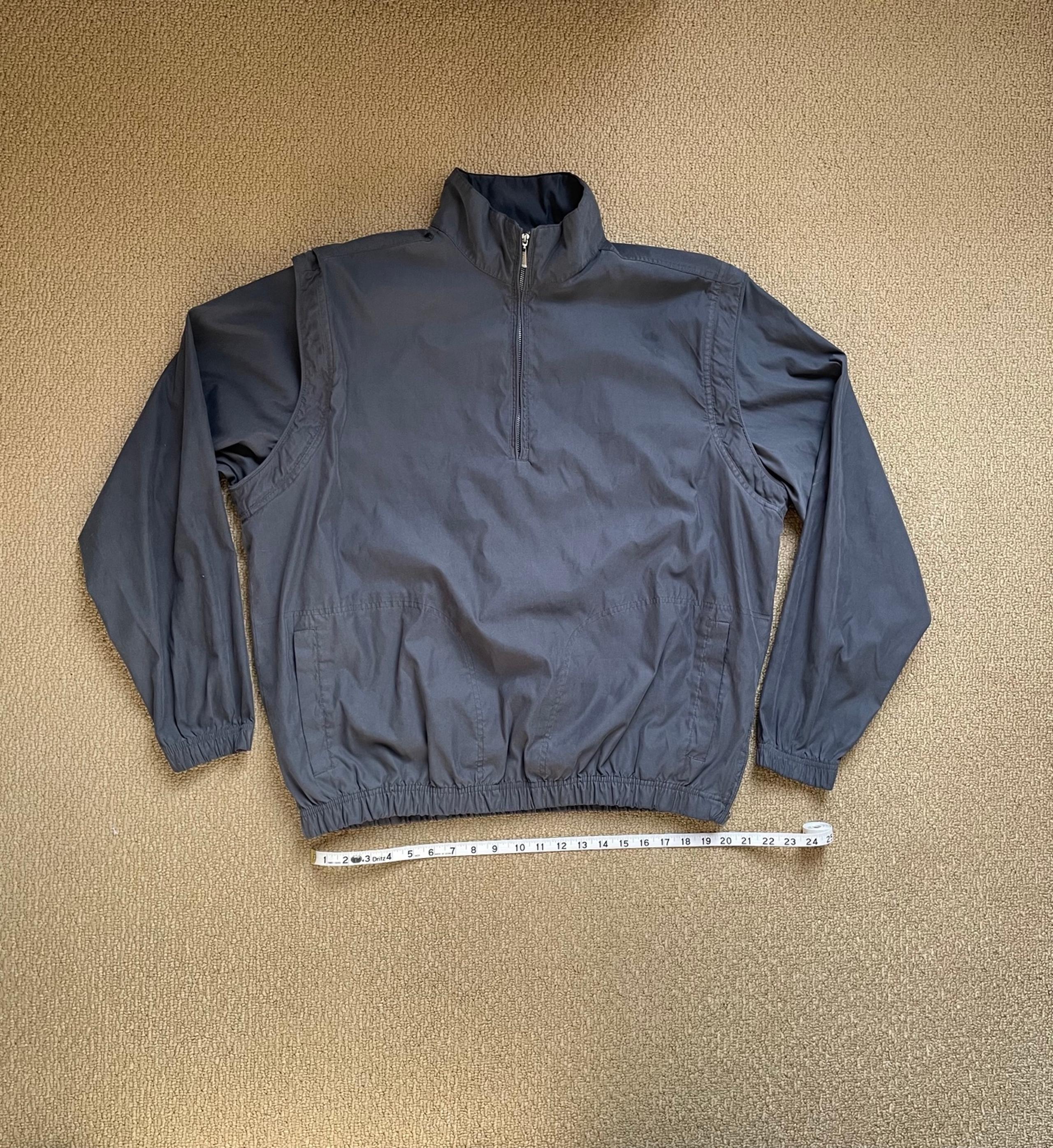 Mens Pullover with zip off sleeves
