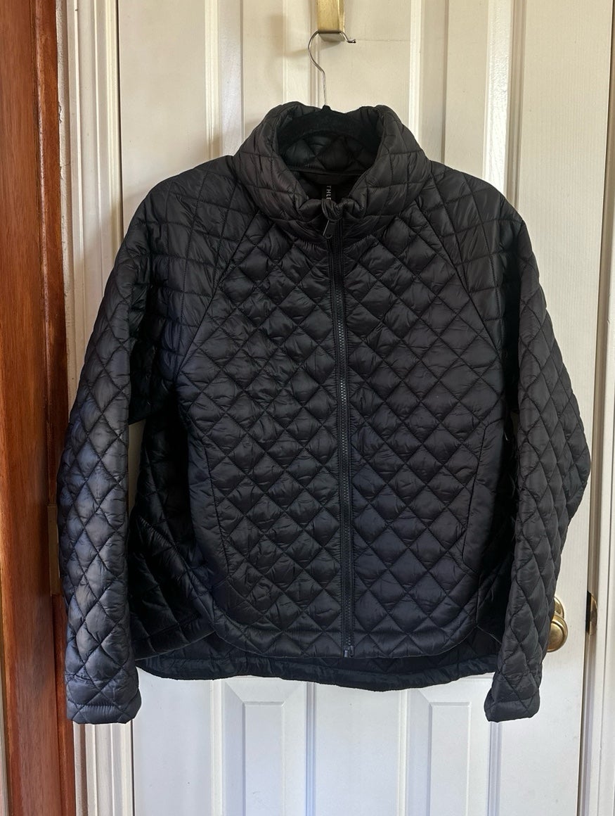 Athleta whisper featherless puffer jacket