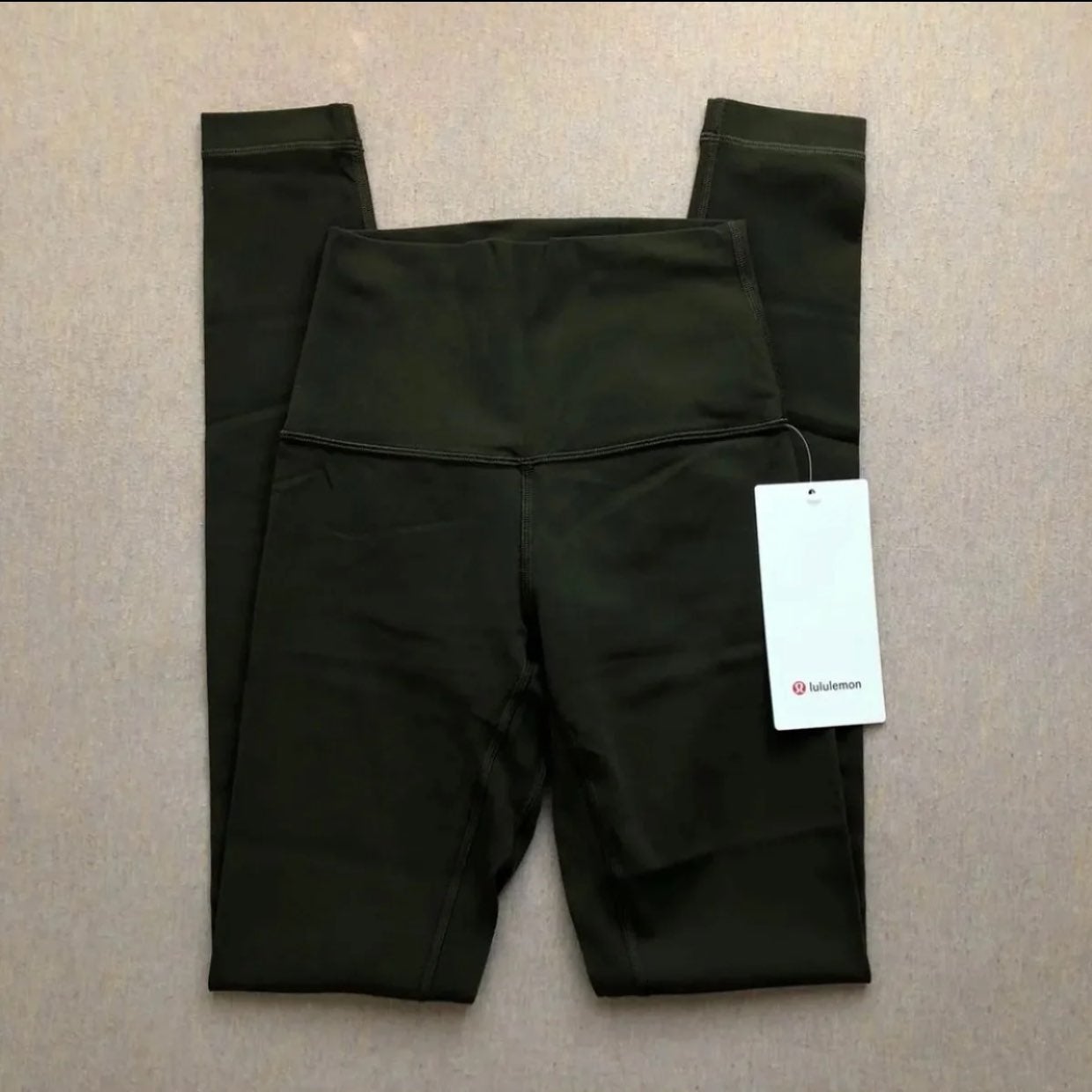 lululemon dark olive align pant