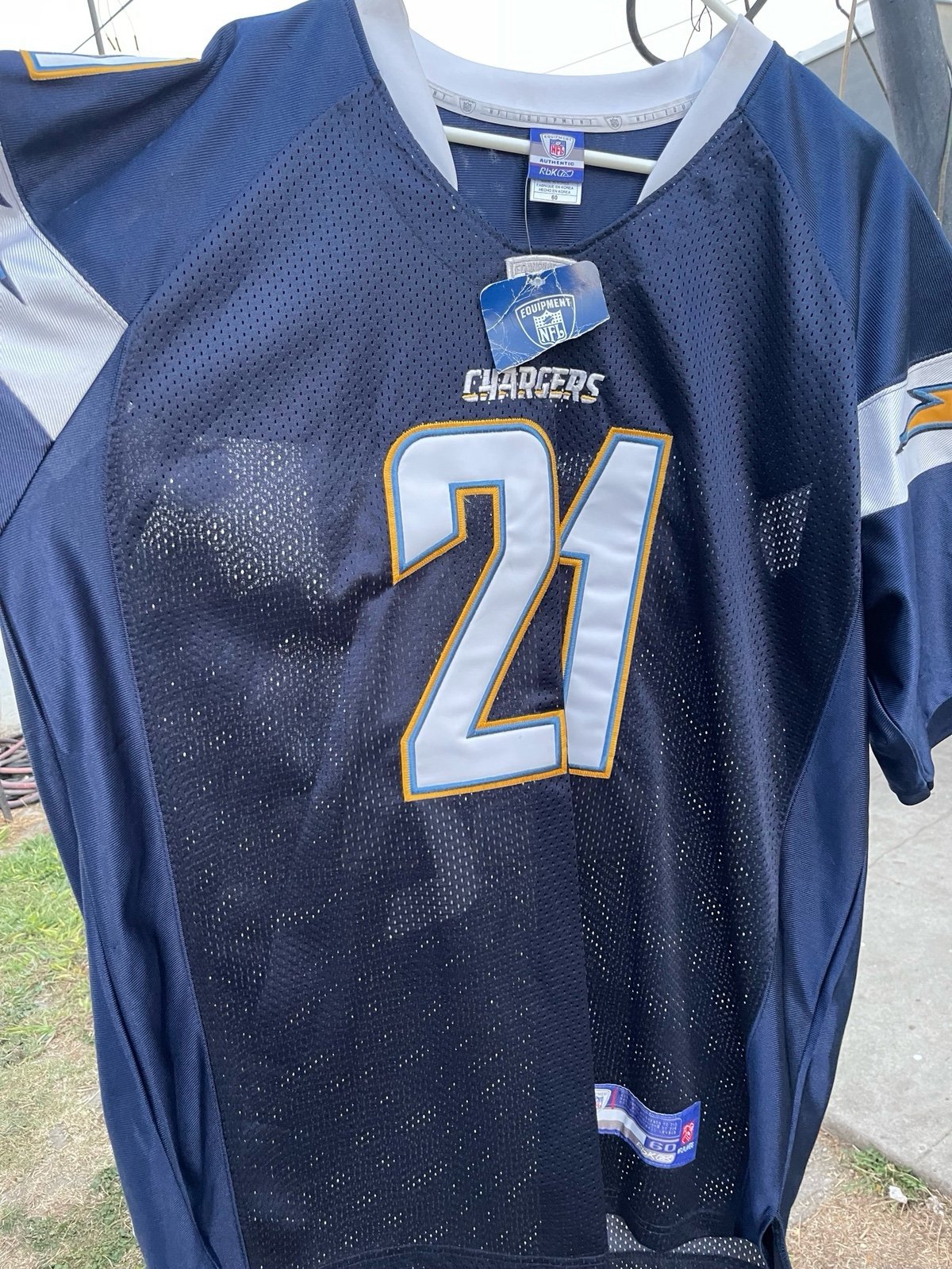 NFL Football jersey CHARGERS #21 Tomlinson….