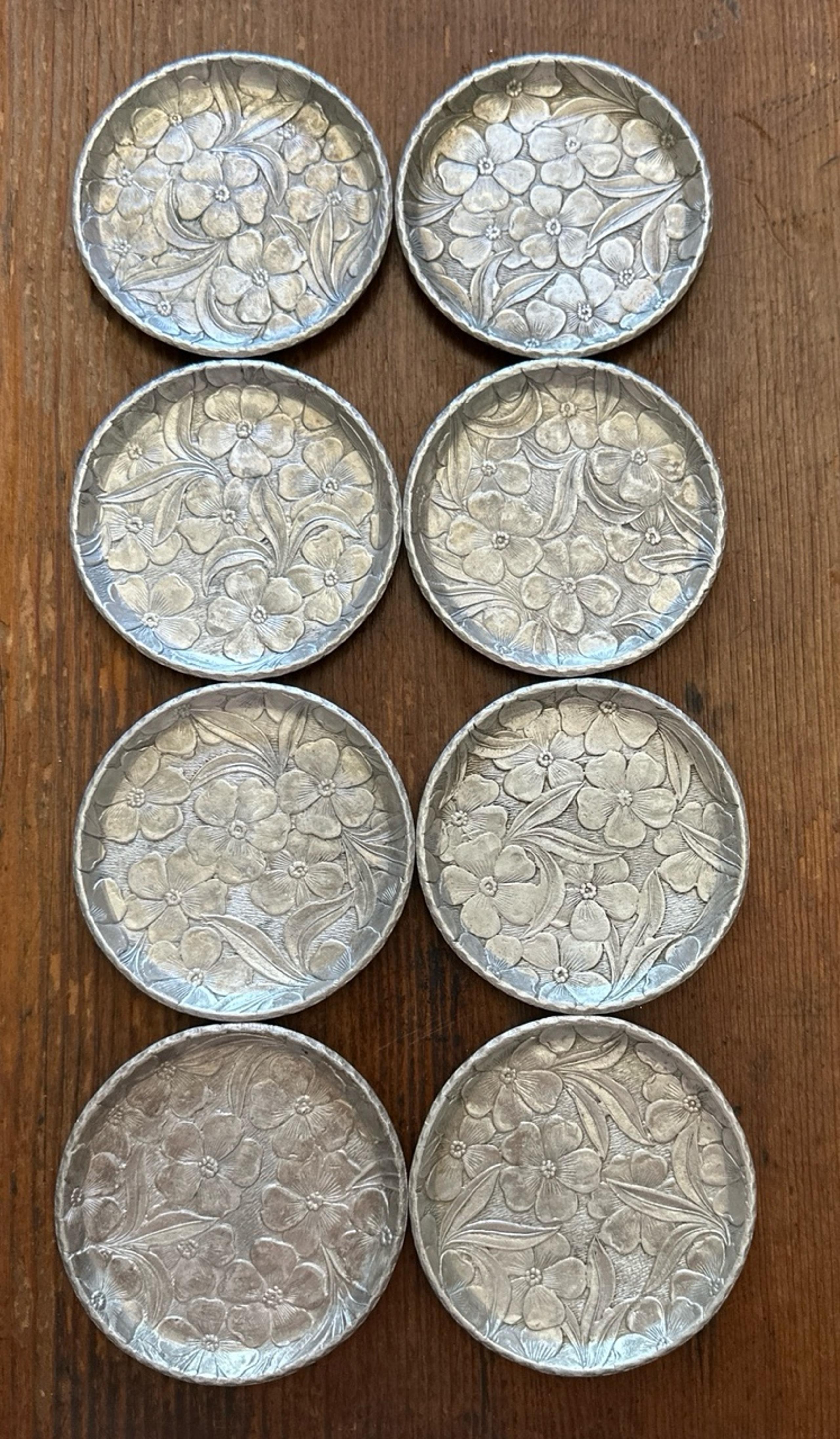 Everlast Hand-forged Aluminum Coasters