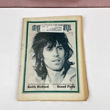Vintage Rolling Stone Magazine Keith Richard Grand Funk August 19, 1971 Music