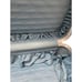 Vintage Blue Suitcase Lugguge 21” x 15” x 6”