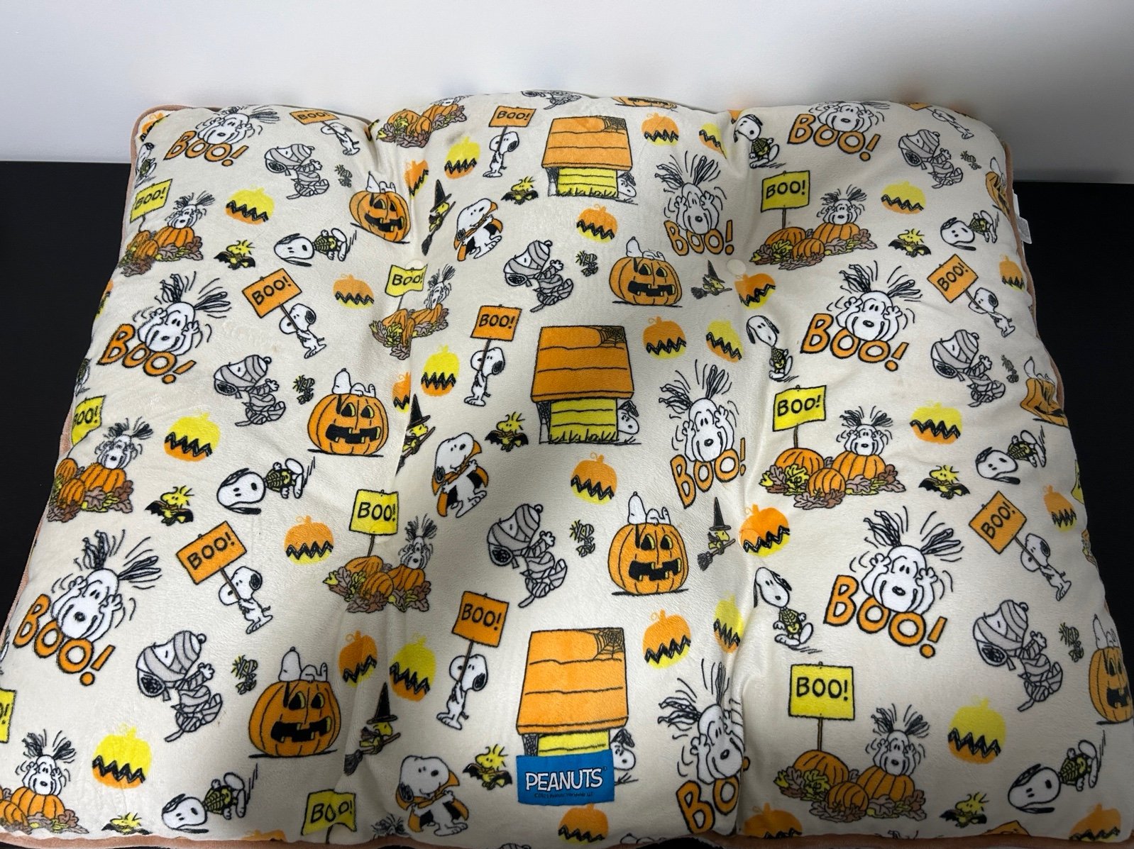 Halloween Snoopy Dog Bed
