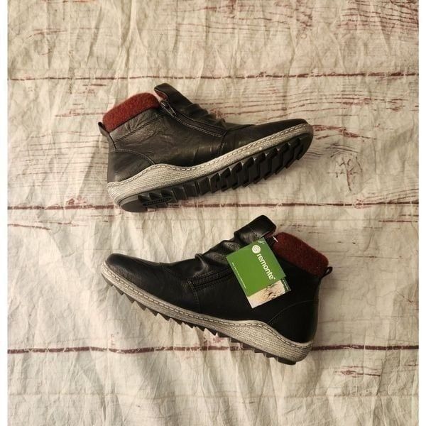 Remonte Liv 02 Leather Sneaker Boots Size 39