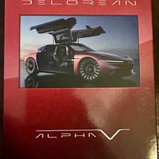 Hot Wheels 2023 Red Line Club RLC DeLorean | DMC-12 & Alpha5 Collector Set HRG98