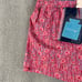Peter Millar Crown Swim Trunks Shorts Mens XXL 2XL Red Pink Floral Lined Pockets