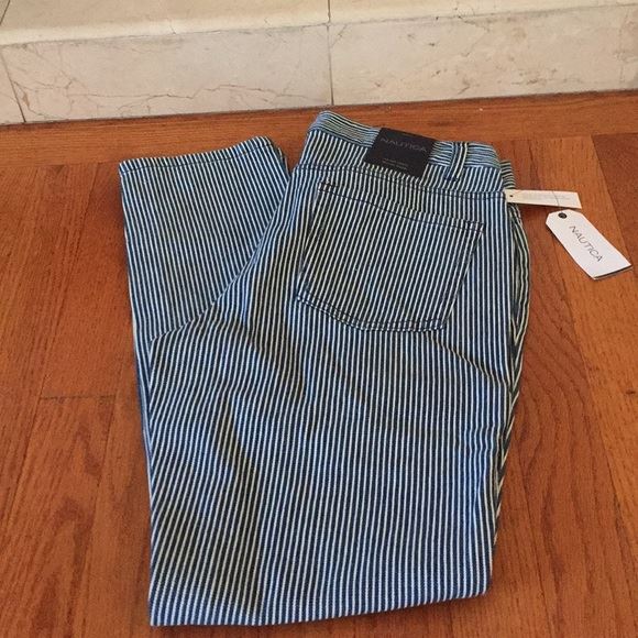 Nautica jeans striped NWT cropped JR7202 Nautica jeans striped NWT cropped JR7202