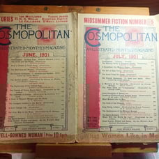 2 cosmopolitan magazines June 1901, July 1901
