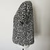 Anthropologie Eri + Ali Black & White Wild Leopard Crewneck Top Size Large