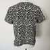 Anthropologie Eri + Ali Black & White Wild Leopard Crewneck Top Size Large