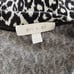 Anthropologie Eri + Ali Black & White Wild Leopard Crewneck Top Size Large