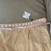 Zara real seashells waist linen blend skirt