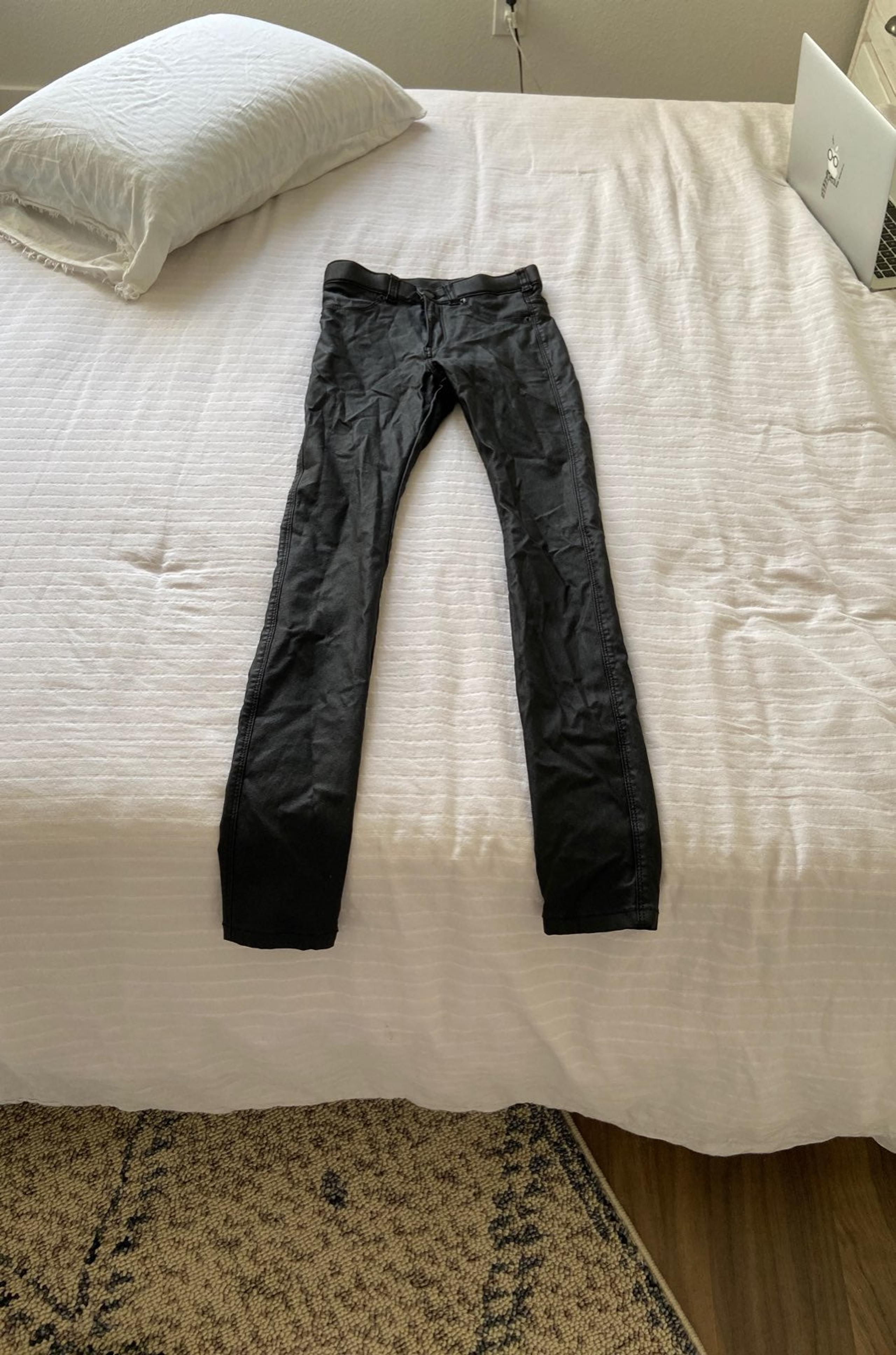 DR Denim Leather Pants
