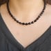 Classic Black Beaded Necklace