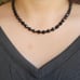 Classic Black Beaded Necklace