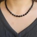 Classic Black Beaded Necklace